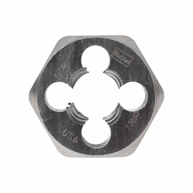Irwin 9444 Hexagon Machine Screw Die, HCS, 1/2-13 NC