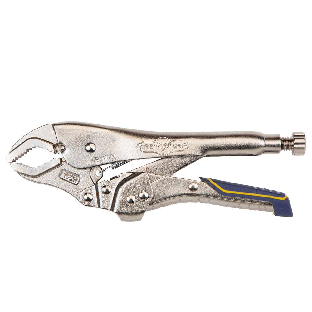 Vise-Grip IRHT82573 Fast Release Curved Jaw Locking Plier Reduced Hand Span, 10"