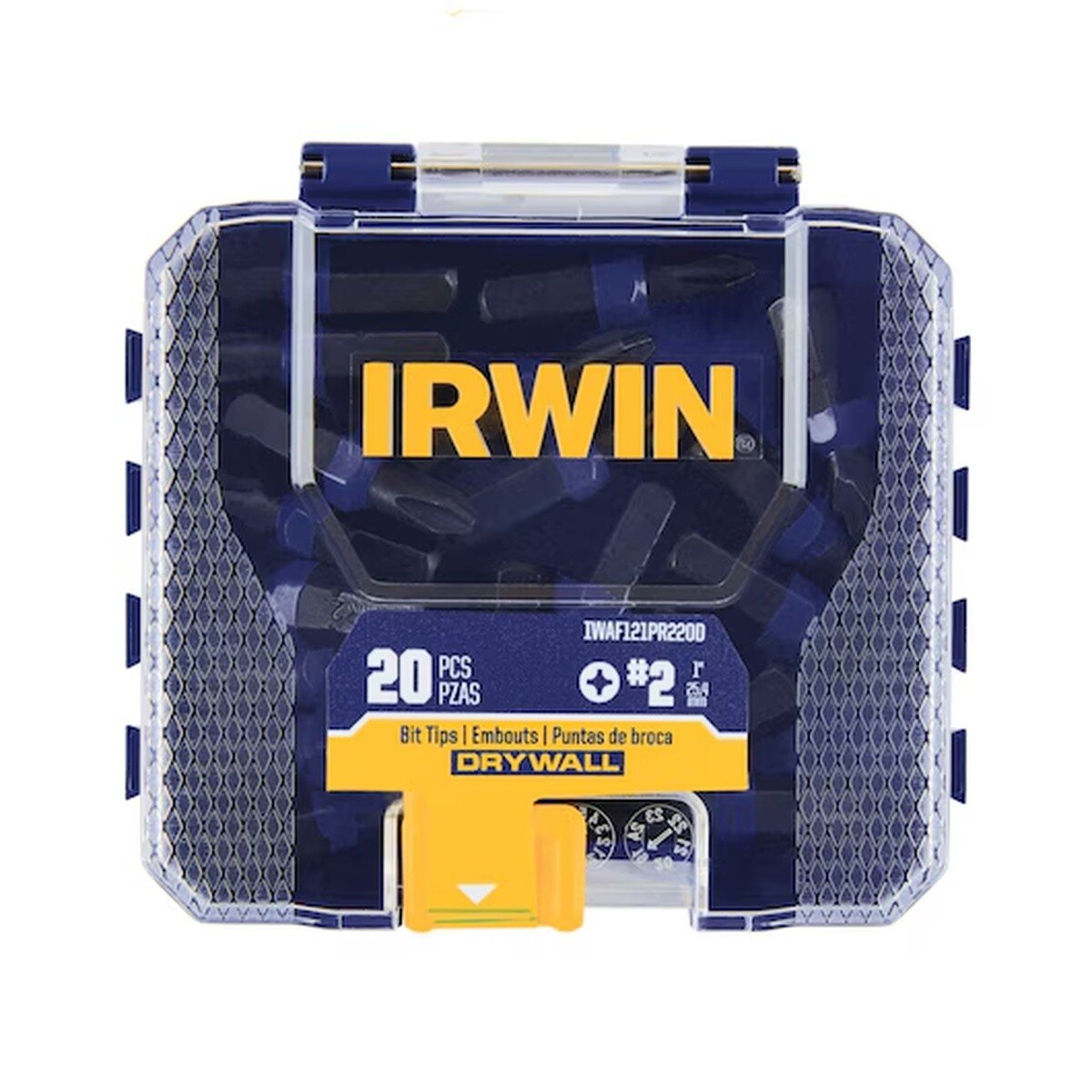 Irwin IWAF121PR220D Standard Fastening Drywall Phillips #2 Bit Set (20 Pc) - 2