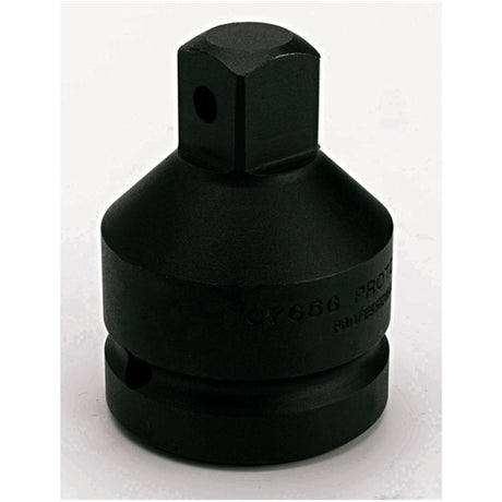 Proto J07655 3/4" Female x 1" Male Impact Drive Adapter, Black Oxide Finish