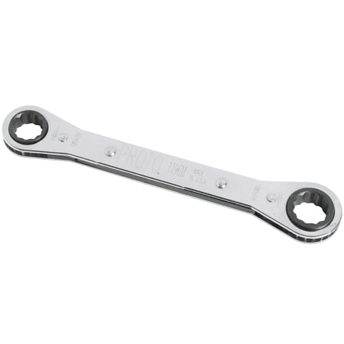 Proto J1195M-A 15 mm X 17 mm Metric Ratcheting Box Wrench - 12 Point