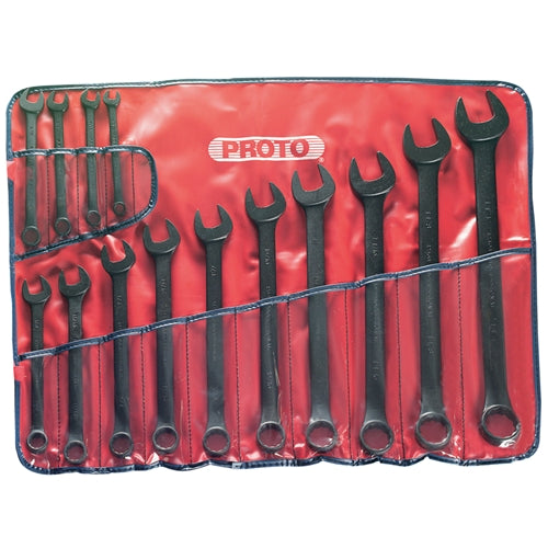 Proto J1200FBASD 14 Pc. ProtoBlack™ Combination ASD Wrench Set - 12 Point