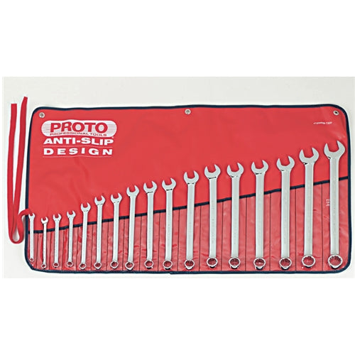 Proto J1200RM-T500 17 Pc. Metric Combination Wrench Set - 12 Point