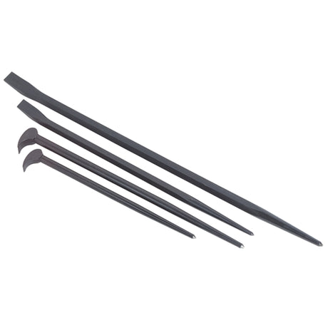 Proto J2100 4 Piece Pry Bar Set And Rolling Head Bars Set