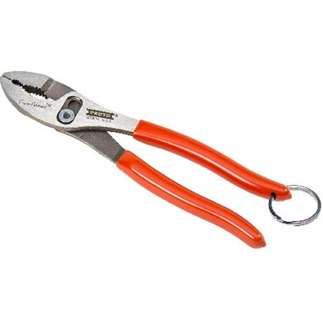 Proto J278GXL-TT Tether-Ready XL Series Slip Joint Pliers w/ Grip - 8"