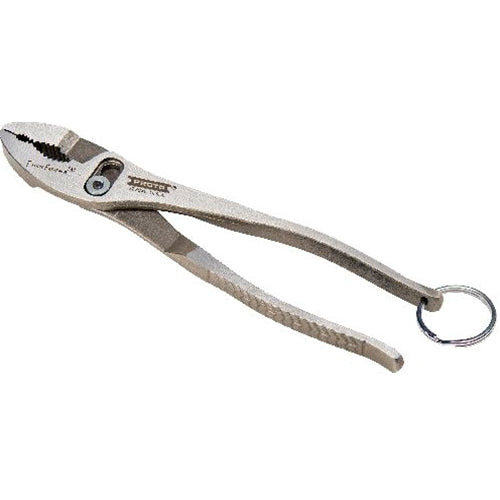 Proto J278XL-TT Tether-Ready XL Series Slip Joint Pliers w/ Natural Finish - 8"