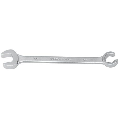 Proto J3754 Double End Hex Square SAE Satin Finish 9/16" Flare Nut Wrench, 6 Point