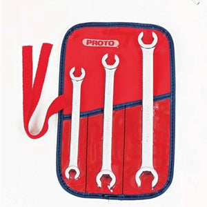Proto J3760 3 Pc. Double End Flare Nut Wrench Set - 6 Point