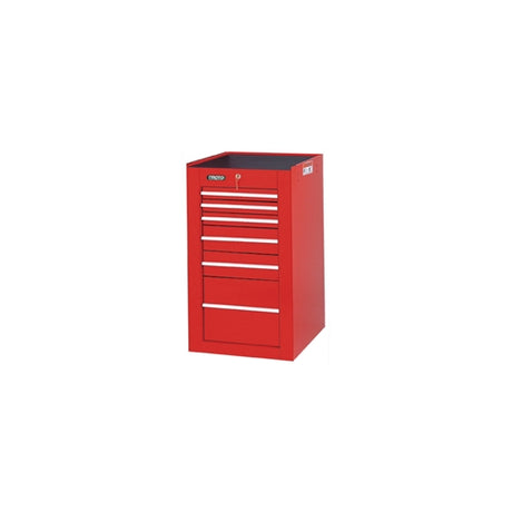 Proto J451934-6RD-SC 19-1/2W X25D X 34H Red 6-Drawer Side Cabinet