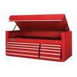 Proto J456627-10RD 66W X27D X 27-1/4H Red 10-Drawer 66 Chest