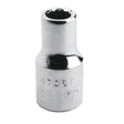Proto  J4718T 1/4" Drive Socket 9/16" - 12 Point