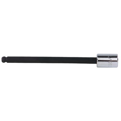 Proto J4904BD 3/8" Drive Ball End Extra Long Hex Bit Socket - 1/8"