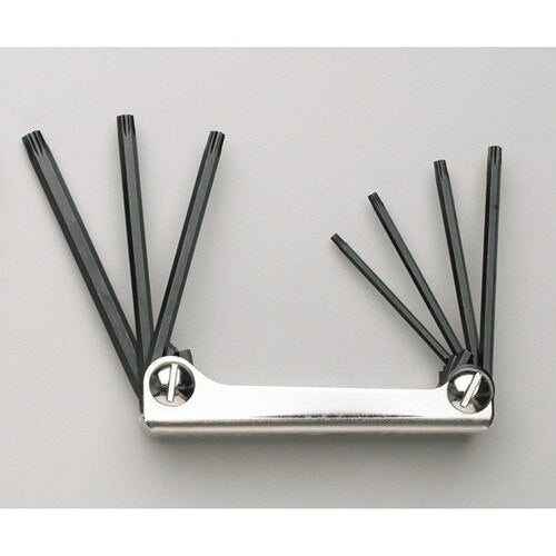 Proto J4979TX 8 Pc. Torx Folding Hex Key Set