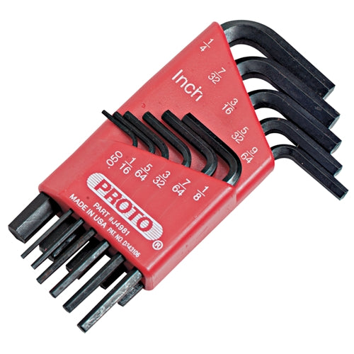 Proto J4981 Set Hex Key 11 Pc.