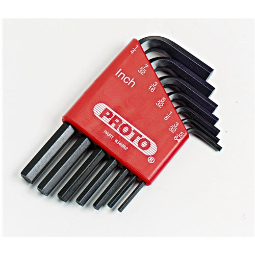 Proto J4982 Hex Key Short Arm 7 Pc. Set