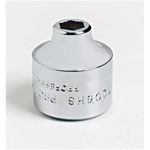 Proto J5212HS 3/8 Drive 3/8 6-Point Super Short Socket