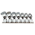 Proto J52102 7-Pieces 3/8" to 3/4" Drive SAE Chrome Socket Set, 12 Point