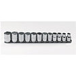 Proto J52216 3/8 Drive 12 Pc. Metric Socket Set - 12 Point