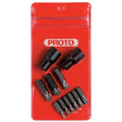 Proto J5239P 11 Piece 1/4" And 3/8" Drive Torx Bit Set