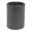 Proto J5432B 1/2" Drive Black Oxide Socket, 1", 12 Point