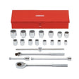 Proto  J55102 3/4" Drive 20 Piece Socket Set - 12 Point