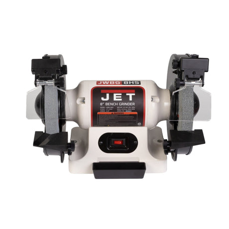 Jet JT1-3161 8" Bench Grinder with Dual Grit Wheels and Eye Shields
