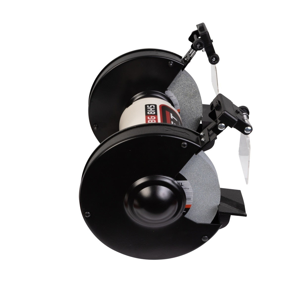 Jet JT1-3161 8" Bench Grinder with Dual Grit Wheels and Eye Shields - 3