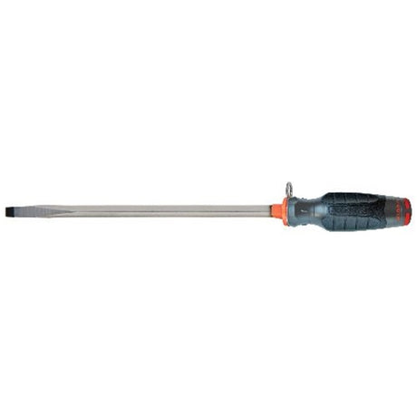 Proto JK14112R-TT Tether-Ready Quad Lobe Square Shank Keystone Screwdriver - 1/4 x 1.5"