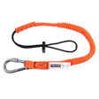 Proto JLAN15LBSSRP Elastic Lanyard with Screw Gate Carabiner - 15 lb.