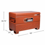 JOBOX 2-654990 48" Site-Vaultâ„¢ Heavy-Duty Chest - 2