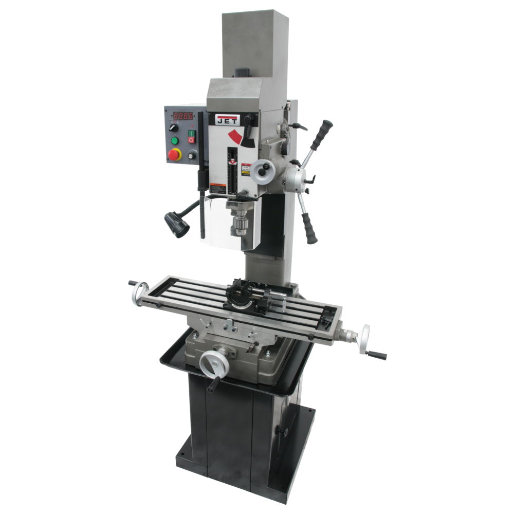 Jet JT9-351157 JMD-45VSPFT Square Column Mill, Downfeed Newall DP700 X-Feed