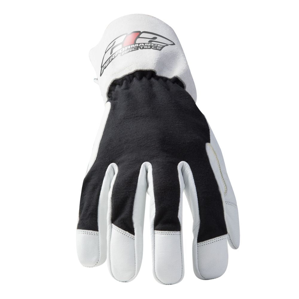 212 Performance ARCTIGEC5-05-012 ARC Economy TIG Cut 5 Resistant Goatskin Welding Gloves, 2X-Large Black;White - 2