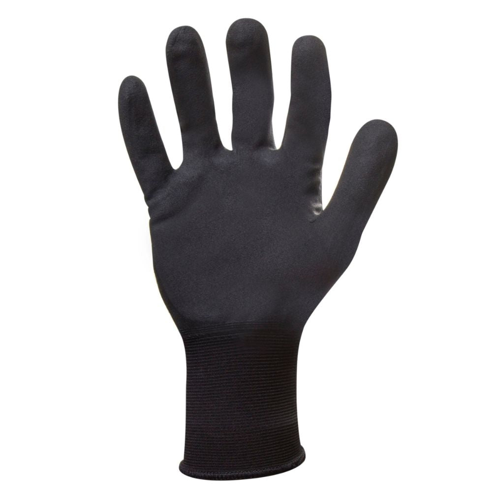 212 Performance AXGLT-05-010PR AX360 Grip Lite Nitrile-dipped Work Glove, 1-Pair, Large Black;Blue - 3