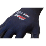 212 Performance AXGLT-05-010PR AX360 Grip Lite Nitrile-dipped Work Glove, 1-Pair, Large Black;Blue - 4