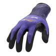 212 Performance AXLTC3-03-009 AX360 Seamless Knit Cut 3 Lite Gloves, Medium Blue