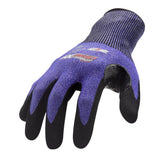 212 Performance AXLTC3-03-009 AX360 Seamless Knit Cut 3 Lite Gloves, Medium Blue