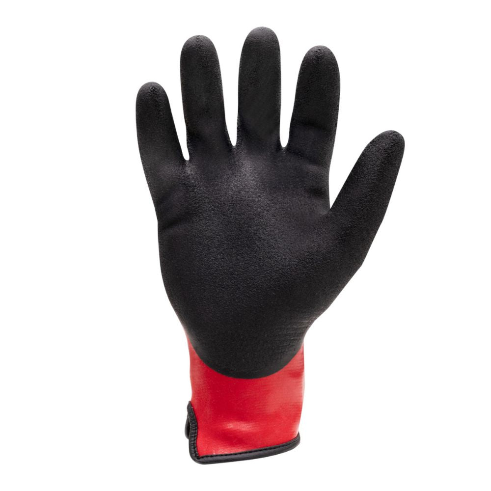 212 Performance AXSDG-05-010PR AX360 Shield Grip Latex-dipped Gloves, Large Black;Red - 3