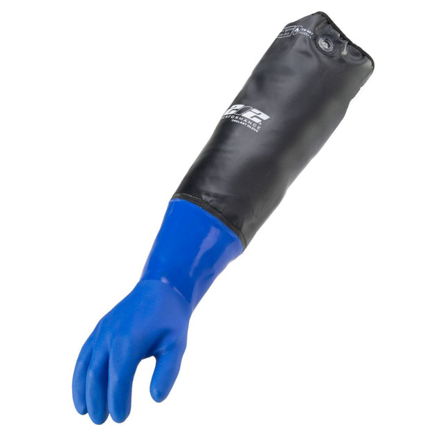 212 Performance BSHRC-03-008 Heat and Liquid Resistant Elbow Length Protective Gloves, Small Blue;Black