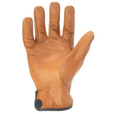 212 Performance CLDC5-90-008 Arc Flash Cut and Liquid Resistant Treated Leather Driver Gloves (CAT 2, EN Level 5), Small Brown - 3