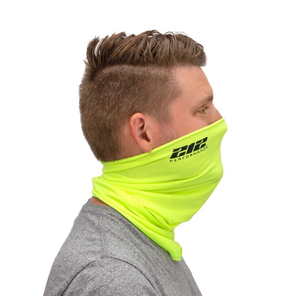 212 Performance FC-88-000 Protective Neck Gaiter and Particulate Filtering Face Cover in Hi-Viz Yellow Yellow - 7