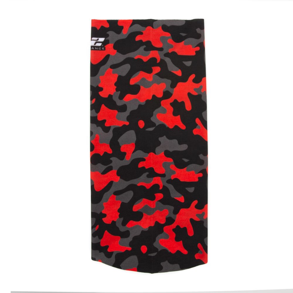 212 Performance FC3-05-000 Protective Neck Gaiter and Particulate Filtering Face Cover in Red / Grey / Black Camo Black - 3