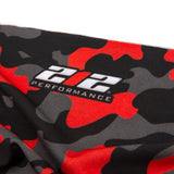 212 Performance FC3-05-000 Protective Neck Gaiter and Particulate Filtering Face Cover in Red / Grey / Black Camo Black - 4