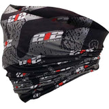 212 Performance FC5-05-000 Protective Neck Gaiter and Particulate Filtering Face Cover with 212 Pattern Print Black - 2