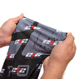 212 Performance FC5-05-000 Protective Neck Gaiter and Particulate Filtering Face Cover with 212 Pattern Print Black - 5