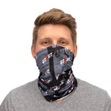 212 Performance FC5-05-000 Protective Neck Gaiter and Particulate Filtering Face Cover with 212 Pattern Print Black - 6