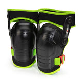 212 Performance GTSKP-88 Breathable Mesh Gel Core Foam Knee Pads Upper Thigh Support Green