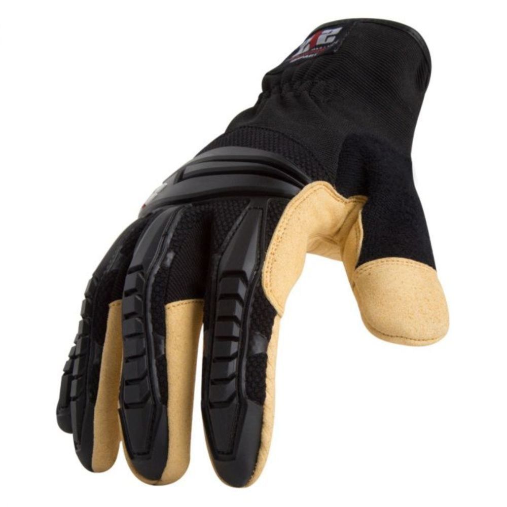 212 Performance IMPC5R-05-009 Impact Speedcuff Cut Resistant Work Glove (EN Level 5), Medium Black