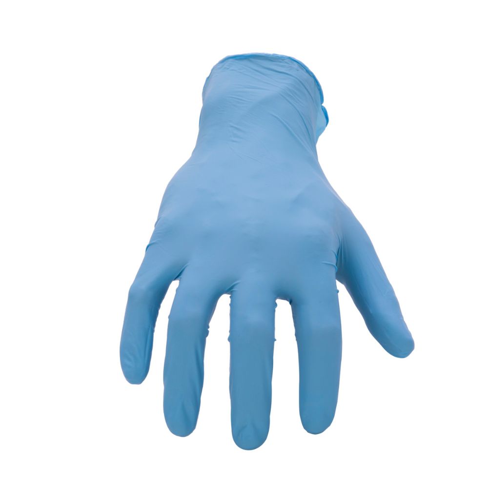 212 Performance NTG-03-008 Disposable 5mil Blue Nitrile Gloves (Latex Free), Small (100 Count) Blue - 2