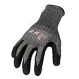 JS Products SC5A-06-009 Nitrile Foam-Dipped ANSI A5 Cut Resistant Touchscreen Compatible Seamless Work Gloves Medium