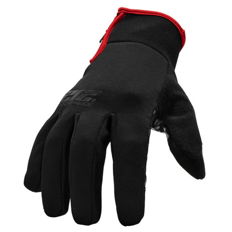 212 Performance TJG-0513 Silicone Palm Zipper Cuff Tundra Jogger Gloves, 3X-Large Black